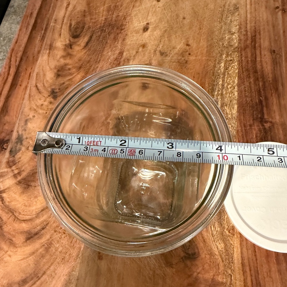 New! Set of (2) WECK 769 Large Quadro Jars - 26.9 oz square bottom - Picture 8 of 9